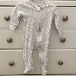 Magnolia Baby Pima cotton bunny onesie